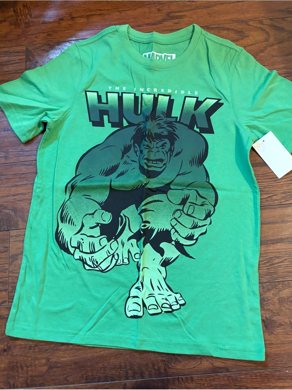 ✨Marvel The Incredible Hulk Green Graphic Tee✨ L (10-12)